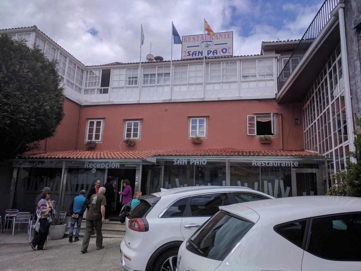 Hostal San Paio Lavacolla Dış mekan fotoğraf